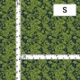 Hula Fabric / Lace Pattern Print / JKH-700-GRYE