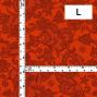 Hula Fabric / Lace Pattern Print / JKH-700-RD