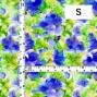 Hula Fabric / Watercolor Floral / JKH-706-BL