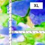 Hula Fabric / Watercolor Floral / JKH-706-BL