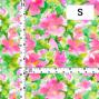 Hula Fabric / Watercolor Floral / JKH-706-GRPI