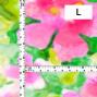 Hula Fabric / Watercolor Floral / JKH-706-GRPI