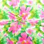 Hula Fabric / Watercolor Floral / JKH-706-GRPI