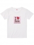 Hula Original Name Print T-shirt / I love Hula / Whtie / OT001w