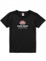 Hula Original Name Print T-shirt / Lehua / Black / OT002b