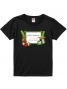 Hula Original Name Print T-shirt / Tropical Bird / Black / OT006b