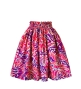 Hula Kids Pa'u Keiki XL size/ White & Purple / S109-XL