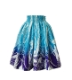 Hula Kids Pa'u Keiki XL size/ Aqua & Purple / S63-XL