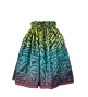 Hula Kids Pa'u Keiki XL size/ Teal & Brown / S81-XL