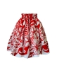 Hula Kids Pa'u Keiki XL size/ White & Red / S82-XL