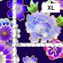 Japan Fabric / Chrysanthemum, Peony & Pine / JWA-001-PU
