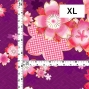 Japan Fabric / Cherry Blossom / JWA-003-RDPU