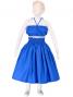 Hula Kids Pa'u Keiki / Solid / Royal Blue / Gc69bl