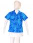 Hawaiian Shirt Girls / Blue / Gc88bl