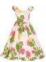 Hula Kids Midi Dress Keiki / Cream / Gcw6