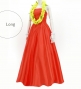 Custom Long Dress / JC5-solid
