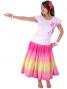 Hula T-shirt / Frilled Sleeve with Rose embroidery / GKD8piw