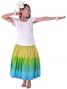 Hula T-shirt / Frilled Sleeve with Rose embroidery / GKD8sw