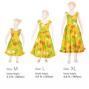 Hula Kids Midi Dress Keiki / Yellow / Gcw5