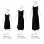 Hula Kids Dress with Velvet / Black / Gp3b