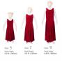 Hula Kids Dress with Velvet / Red / Gp3r