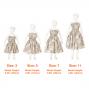 Hula Kids Set up Keiki / Plumeria / Blue/ Gp68bl