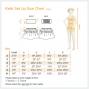 Hula Tahitian Set up Kids /White & Brown / Gc100