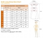 Kids Custom ruffled collar Long Dress / JCp28-pattern