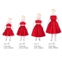 Hula Kids Pa'u Keiki / Solid / Red / Gc42rd