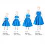 Hula Kids Set up Keiki / Solid / Blue / Gc44