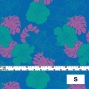 Hula Fabric / Hawaiian Flower / JKH-536-BLGR
