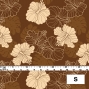 Hula Fabric / Hawaiian Flower / JKH-536-BR