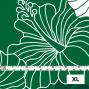 Hula Fabric / Hawaiian Flower / JKH-536-GR