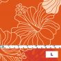 Hula Fabric / Hawaiian Flower / JKH-536-OR