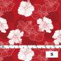 Hula Fabric / Hawaiian Flower / JKH-536-RD