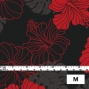 Hula Fabric / Hawaiian Flower / JKH-536-RDBK