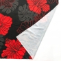 Hula Fabric / Hawaiian Flower / JKH-536-RDBK