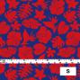 Hula Fabric / Hawaiian Flower / JKH-538-BLRD