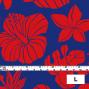 Hula Fabric / Hawaiian Flower / JKH-538-BLRD