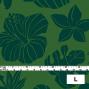 Hula Fabric / Hawaiian Flower / JKH-538-GR