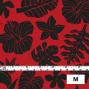 Hula Fabric / Hawaiian Flower / JKH-538-RDBK