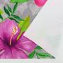 Hula Fabric / Hibiscus / JKH-554-GY