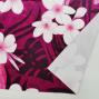 Hula Fabric / Plumeria / JKH-568-RDPU