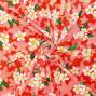 Hula Fabric / Plumeria / JKH-576-RD