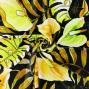 Hula Fabric / Anthurium / JKH-588-YE