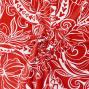 Hula Fabric / Kahiko&Hibiscus / JKH-592-RD