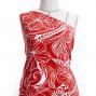 Hula Fabric / Kahiko&Hibiscus / JKH-592-RD