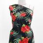 Hula Fabric / Hibiscus / JKH-594-BK