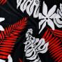 Hula Fabric / Hawaiian Flower / JKH-604-BKRD