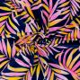Hula Fabric / Hawaiian Leaf / JKH-620-NVPI